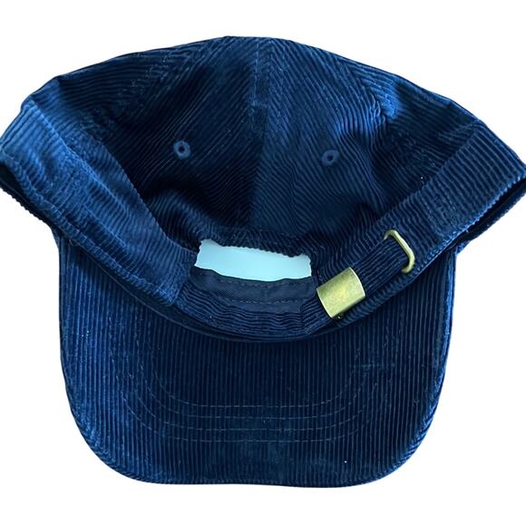 Simply Southern Navy Blue Corduroy WKND Baseball Cap Hat NWT - Picture 6 of 7